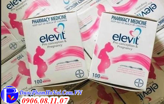 Elevit bầu Úc mẫu mới 100 viên