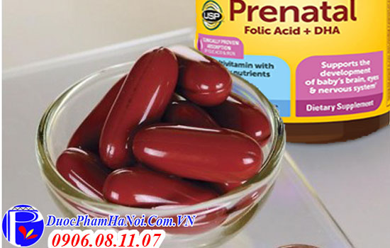 Nature Made Prenatal Folic Acid DHA 150 viên của Mỹ