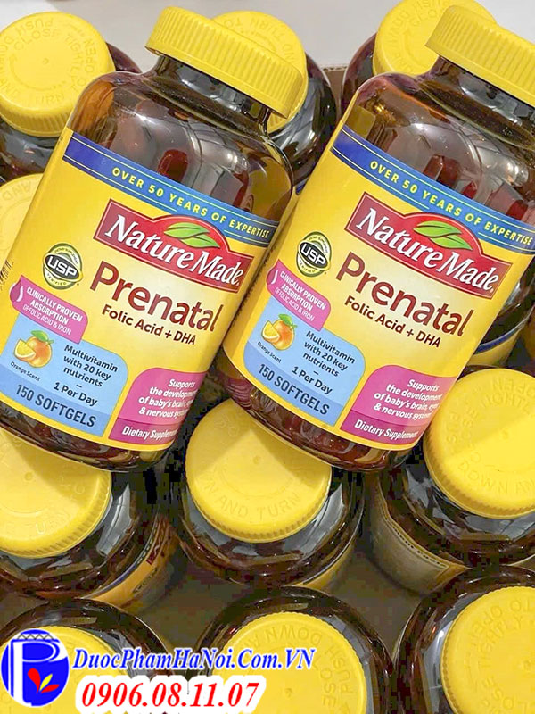nature made prenatal folic acid dha