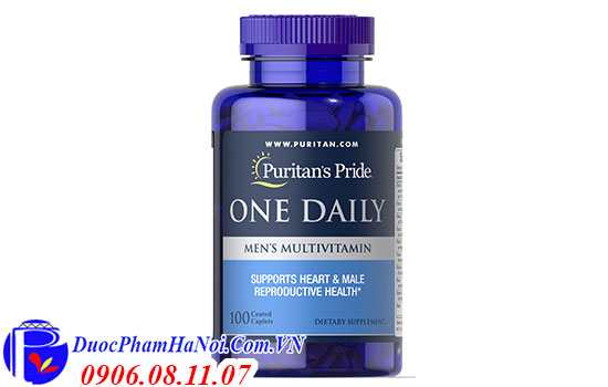 Puritan's pride men's multivitamin 100 viên