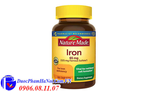 nature made iron 65mg