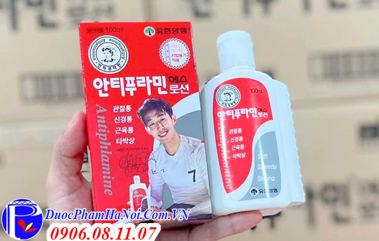 Dầu nóng Hàn Quốc Antiphlamine chính hãng 100mL