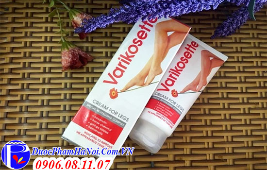 Kem bôi suy giãn tĩnh mạch Varikosette của Nga