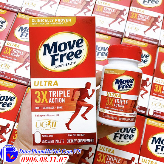 Move free joint health ultra 75 viên của Mỹ