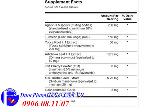Swanson Uric Acid Cleanse 60 viên của Mỹ