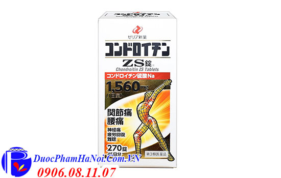 Xương Khớp Nhện Của Nhật ZS  270 Viên