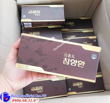 An Cung Trầm Hương 10 Viên Hộp Giấy Nâu Của Hàn Quốc Giá Tốt