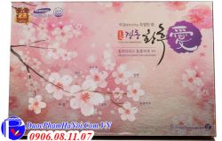 Viên Hoàn Trầm Hương Hàn Quốc Hộp Hoa Đào Cho Nữ Giá Tốt
