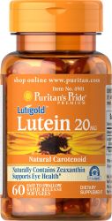 Bổ Mắt Lutigold Lutein 20Mg Puritan's Pride Chính Hãng Của Mỹ