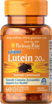 Bổ Mắt Lutigold Lutein 20Mg Puritan's Pride Chính Hãng Của Mỹ