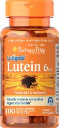 Bổ Mắt Puritan's Pride Lutigold Lutein 6Mg Chính Hãng Của Mỹ