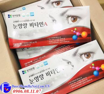 Bổ Mắt Hanmi Health Of Eye Vitamin A Hàn Quốc Giá Tốt