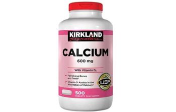 Kirkland Calcium 600mG D3 500 Viên Của Mỹ Chính Hãng