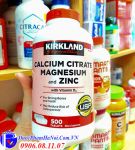 Kirkland Calcium Citrate Magnesium And Zinc 500 Viên Của Mỹ