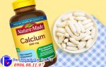 Viên Uống Nature Made Calcium 600mG Chính Hãng Của Mỹ