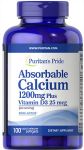 Absorbable Calcium 1200mG Plus Vitamin D3 25 mcG Của Mỹ Chính Hãng