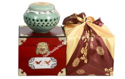 Cao Sâm Hoàng Đế Hàn Quốc Thượng Hạng Hộp Gỗ Đỏ 500Gr