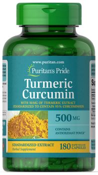 Nghệ Vàng Puritan's Pride Turmeric Curcumin 500Mg Của Mỹ