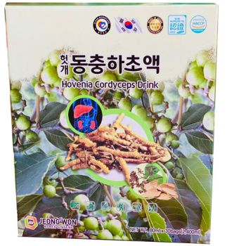 Nước Bổ Gan Đông Trùng Hovenia Cordyceps Drink 80mL Cao Cấp