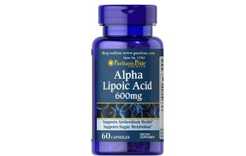 Puritan's Pride Alpha Lipoic Acid 600Mg Chính Hãng Của Mỹ