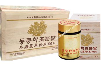 Bột Đông Trùng Hạ Thảo Hàn Quốc Royal Gold Chính Hãng
