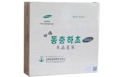 Đông Trùng Hạ Thảo Hàn Quốc Hộp Gỗ 60 Gói Bio Gold Chính Hãng