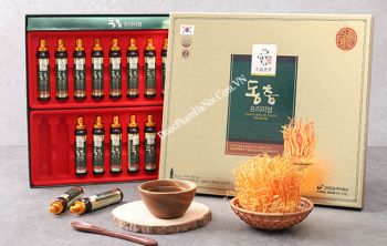Đông Trùng Hạ Thảo Cordyceps Militaris Premium 20 Ống x 20mL