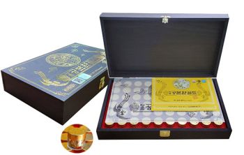 Đông Trùng Hạ Thảo Hộp Gỗ 60 Viên Cao Cấp Gyeongju Hàn Quốc