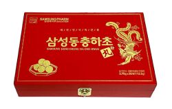 Đông Trùng Hạ Thảo Samsung 30 Viên Hộp Gỗ Chính Hãng