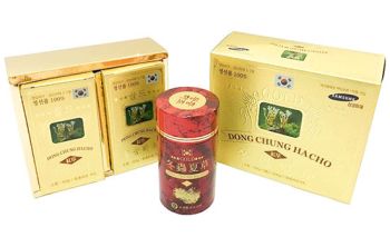 Đông Trùng Hạ Thảo Viên Nén Hàn Quốc 2 Lọ Chính Hãng Giá Tốt