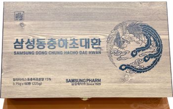 Đông Trùng Samsung Dong Chung Hacho Dae Hwan Hộp Gỗ 60 Viên