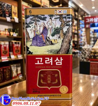 Hồng sâm củ khô Global Geumsan 300Gr chính hãng Hàn Quốc