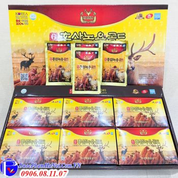 Nước Sâm Nhung Hươu Korean Red Ginseng Deer Antlers Gold Giá Tốt