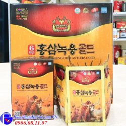 Nước Sâm Nhung Hươu Korean Red Ginseng Deer Antlers Gold Giá Tốt