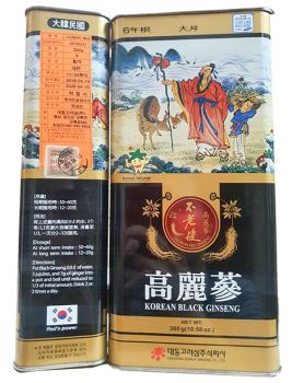 Hắc Sâm Khô Hộp Thiếc 300G Daedong Chính Hãng Hàn Quốc