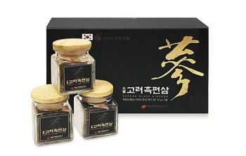 Hắc Sâm Khô Thái Lát Daedong Hàn Quốc Hộp 3 Lọ x 75Gr