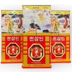 Hồng Sâm Củ Khô 300Gr Bio Apgold Hộp Thiếc Của Hàn Quốc