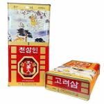 Hồng Sâm Củ Khô Bio Apgold Hộp Thiếc 150Gr 8 Củ