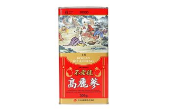 Hồng Sâm Củ Khô Good Daedong Hộp Thiếc 300Gr Hàn Quốc