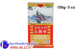 Hồng Sâm Củ Khô Wooshin Good 150G Chính Hãng Hàn Quốc