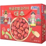 Táo đỏ hữu cơ Hàn Quốc sấy khô One Global Korea chính hãng