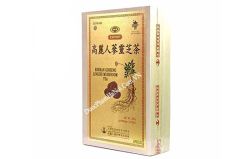 Trà Sâm Linh Chi Hàn Quốc Hộp Gỗ 100 Gói Chính Hãng Giá Tốt