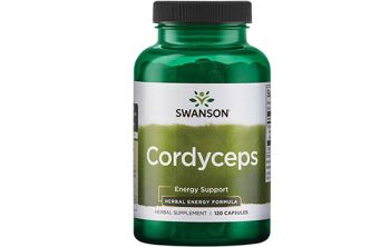 Đông Trùng Hạ Thảo Của Mỹ Swanson Cordyceps 120 Viên Chính Hãng