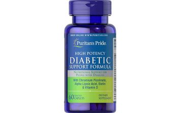 Viên Uống Puritan's Pride Diabetic Support Formula Chính Hãng Của Mỹ