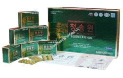 Tinh Dầu Thông Đỏ Samsung Cheongsongwon 180 Viên Hộp Xanh