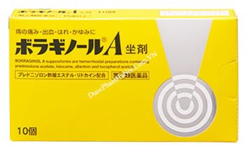 Viên Đặt Trĩ Chữ A Nhật Bản Chính Hãng