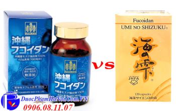 So Sánh Fucoidan Vàng Và Xanh Nhật Bản Loại Nào Tốt Hơn