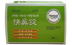 Thuốc Viêm Xoang Hansol Hàn Quốc Chính Hãng Giá Tốt